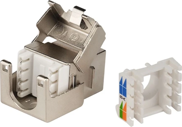 Модуль Lanmaster LAN-TK45S5E/180R информ. KeystoneRJ45 кат.5E Модуль Lanmaster LAN-TK45S5E/180R информ. KeystoneRJ45 кат.5E