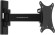 Кронштейн для телевизора Ultramounts UM874 черный 13"-27" макс.20кг настенный поворот и наклон