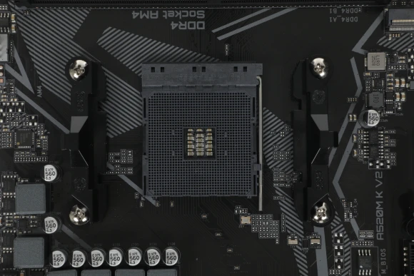 Материнская плата Gigabyte A520M K V2 Soc-AM4 AMD A520 2xDDR4 mATX AC`97 8ch(7.1) GbLAN RAID+VGA+HDMI