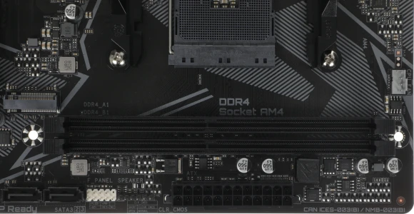 Материнская плата Gigabyte A520M K V2 Soc-AM4 AMD A520 2xDDR4 mATX AC`97 8ch(7.1) GbLAN RAID+VGA+HDMI