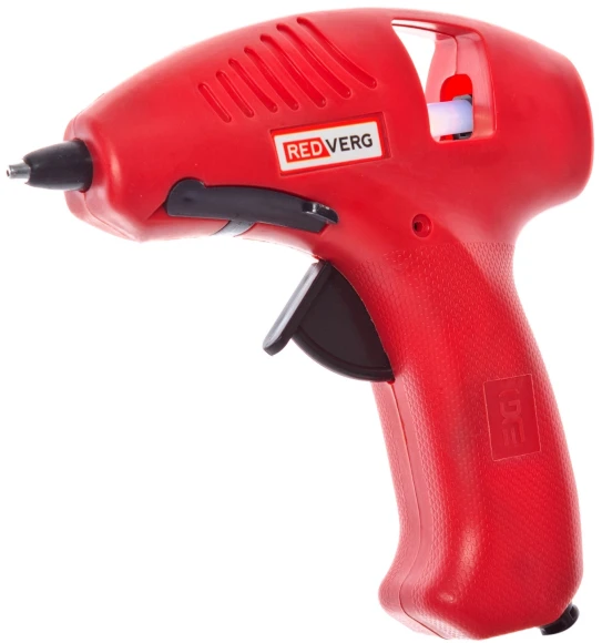 Клеевой пистолет RedVerg RD-GG25 25Вт 8гр/мин стерж.:7х100мм