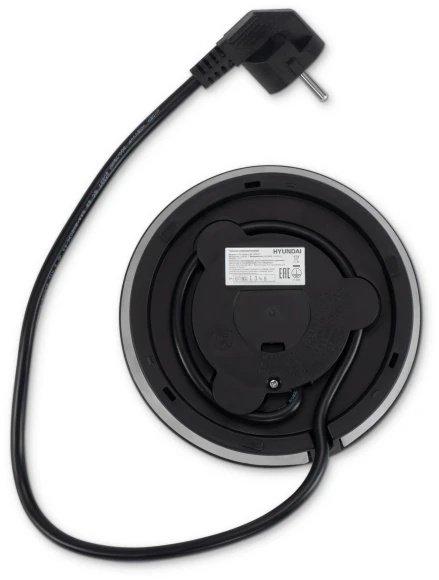 Чайник электрический Hyundai HYK-G8406 1.7л. 2200Вт прозрачный/черный корпус: металл Чайник электрический Hyundai HYK-G8406 1.7л. 2200Вт прозрачный/черный корпус: металл