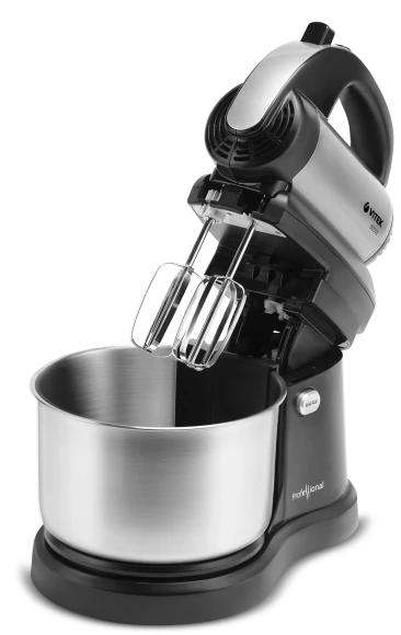 Миксер стационарный Vitek VT-1418 ST 800Вт черный/стальной