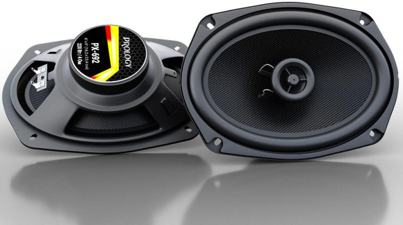 Колонки автомобильные Prology PX-692 220Вт 90дБ 4Ом 15x23см (6x9дюйм) (ком.:2кол.) коаксиальные двухполосные