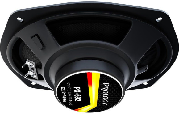 Колонки автомобильные Prology PX-692 220Вт 90дБ 4Ом 15x23см (6x9дюйм) (ком.:2кол.) коаксиальные двухполосные