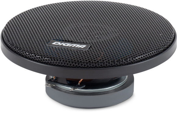 Колонки автомобильные Digma DCA-B402 160Вт 90дБ 4Ом 10см (4дюйм) (ком.:2кол.) коаксиальные двухполосные