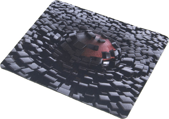 Коврик для мыши Оклик OK-F0281 Мини рисунок/разрушение 280x225x3мм