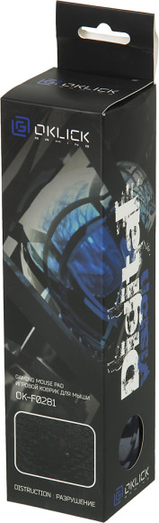 Коврик для мыши Оклик OK-F0281 Мини рисунок/разрушение 280x225x3мм
