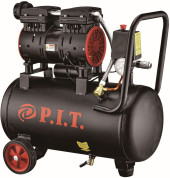 Компрессор поршневой P.I.T. PAC24-C1 безмасляный 110л/мин 24л 600Вт черный/красный Компрессор поршневой P.I.T. PAC24-C1 безмасляный 110л/мин 24л 600Вт черный/красный