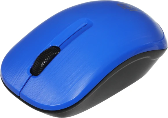 Мышь Оклик 525MW черный/синий оптическая 1000dpi беспров. USB для ноутбука 3but (1090723)