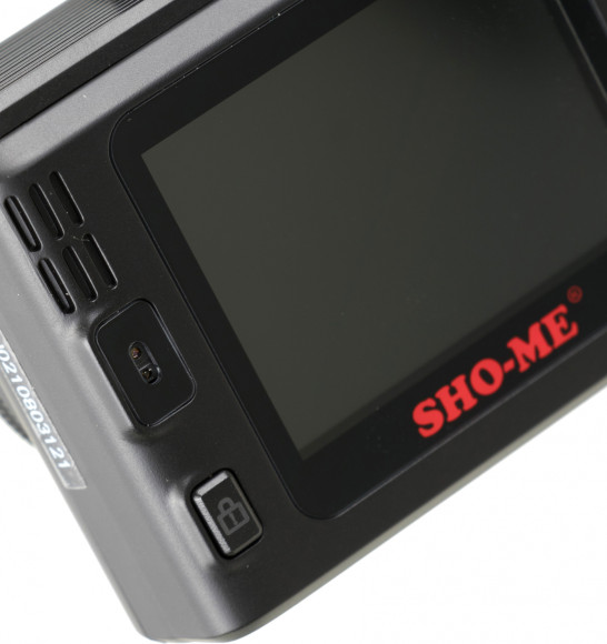 Видеорегистратор с радар-детектором Sho-Me Combo Note WiFi DUO GPS ГЛОНАСС черный