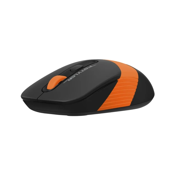 Мышь A4Tech Fstyler FG10 черный/оранжевый оптическая 2000dpi беспров. USB 4but (FG10 ORANGE)