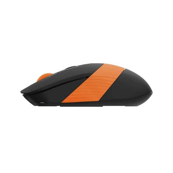 Мышь A4Tech Fstyler FG10 черный/оранжевый оптическая 2000dpi беспров. USB 4but (FG10 ORANGE)
