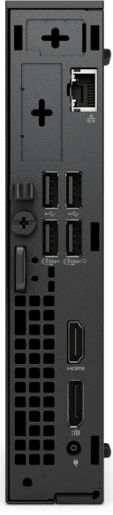 Неттоп Dell Pro QCM1250 Micro i5 14500T (1.7) 16Gb SSD512Gb UHDG 770 Windows 11 Pro GbitEth WiFi BT 90W мышь клавиатура черный (DPM-5811)