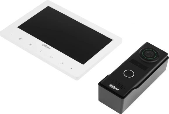 Комплект домофона Dahua DHI-KTA03M белый