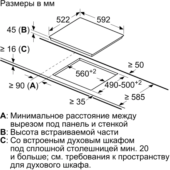 Варочная поверхность Bosch Serie 6 PKN652FP2E белый Варочная поверхность Bosch Serie 6 PKN652FP2E белый
