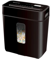 Шредер Buro Home BU-S630 черный (секр.P-4) фрагменты 6лист. 11лтр. скрепки скобы пл.карты Шредер Buro Home BU-S630 черный (секр.P-4) фрагменты 6лист. 11лтр. скрепки скобы пл.карты