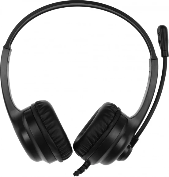 Наушники с микрофоном A4Tech HU-8 черный 2м накладные USB оголовье Наушники с микрофоном A4Tech HU-8 черный 2м накладные USB оголовье