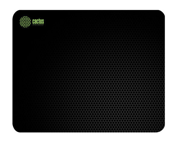 Коврик для мыши Cactus Black Mesh черный 250x200x3мм (CS-MP-D02S)