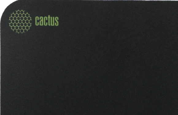 Коврик для мыши Cactus Black Mesh черный 250x200x3мм (CS-MP-D02S)