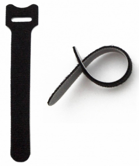 Хомут-липучка Hyperline WASN-150-BK-10 150x15мм (упак:10шт) полиамид черный Хомут-липучка Hyperline WASN-150-BK-10 150x15мм (упак:10шт) полиамид черный