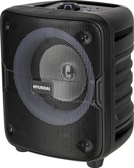 Минисистема Hyundai H-MAC180 черный 30Вт FM USB BT SD/MMC