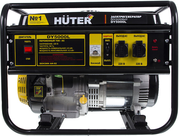 Генератор Huter DY5000L 4.5кВт Генератор Huter DY5000L 4.5кВт