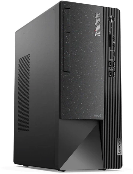 ПК Lenovo ThinkCentre Neo 50t MT i5 12400 (2.5) 8Gb 1Tb 7.2k UHDG 730/DVDRW CR без ОС GbitEth 260W kb мышь клавиатура черный (11SE00PAGP)