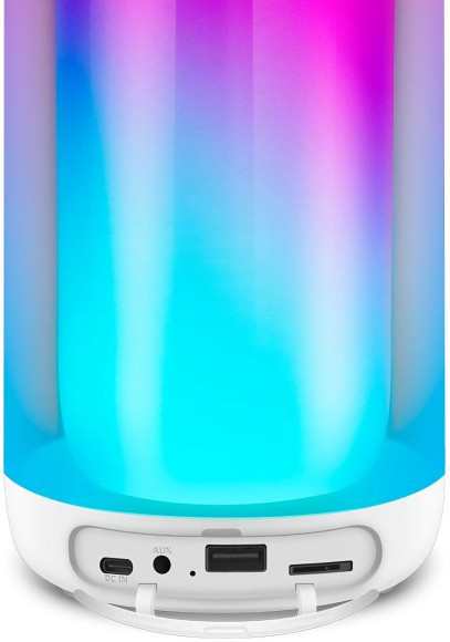 Колонка порт. Sven AC PS-265 белый 10W 1.0 BT/3.5Jack/USB 10м 2000mAh (без.бат) (SV-021344)