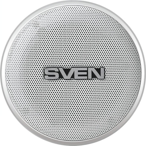 Колонка порт. Sven AC PS-265 белый 10W 1.0 BT/3.5Jack/USB 10м 2000mAh (без.бат) (SV-021344)
