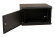 Шкаф коммутационный WRline (WR-TW-0966-SR-RAL9004) настенный 9U 600x600мм пер.дв.металл 2 бок.пан. 60кг черный 500мм 500мм IP20 сталь