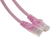 Патч-корд Premier PP12-1M/RO 1000Гбит/с UTP 4 пары cat.5E CCA molded 1м розовый RJ-45 (m)-RJ-45 (m)