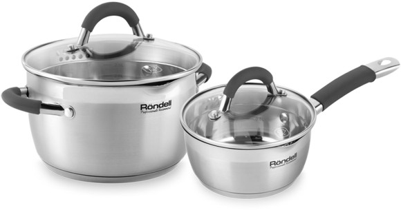 Набор кастрюль Rondell Flamme RDS-340 4 предмета