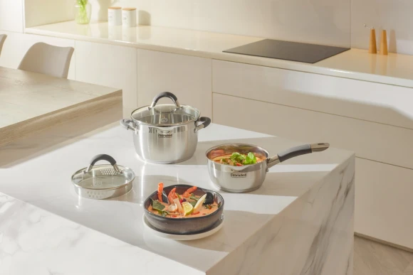 Набор кастрюль Rondell Flamme RDS-340 4 предмета