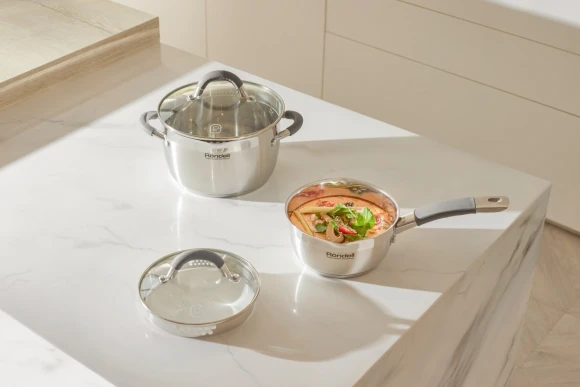 Набор кастрюль Rondell Flamme RDS-340 4 предмета