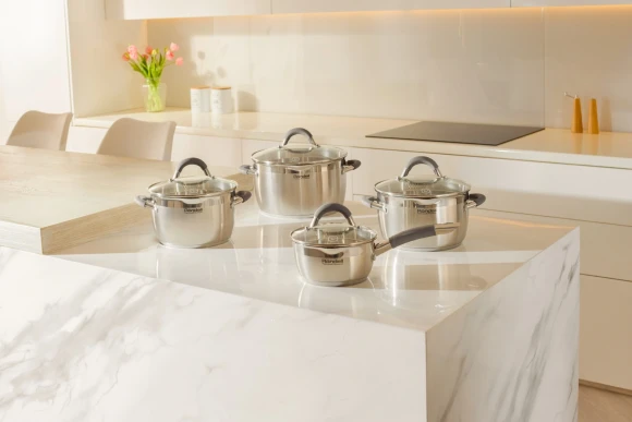 Набор кастрюль Rondell Flamme RDS-340 4 предмета