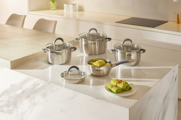 Набор кастрюль Rondell Flamme RDS-340 4 предмета