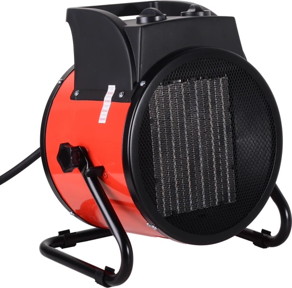 Тепловая пушка электрическая Ресанта ТЭПК-5000К1 5000Вт красный/черный