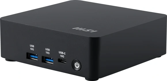 Неттоп MSI Cubi NUC AI 1UMG-060BRU Core Ultra 7 155H (1.4) Arc graphics без ОС 2x2.5GbitEth WiFi BT 120W черный (936-B20911-060)