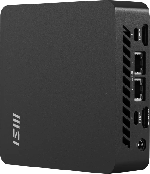 Неттоп MSI Cubi NUC AI 1UMG-060BRU Core Ultra 7 155H (1.4) Arc graphics без ОС 2x2.5GbitEth WiFi BT 120W черный (936-B20911-060)