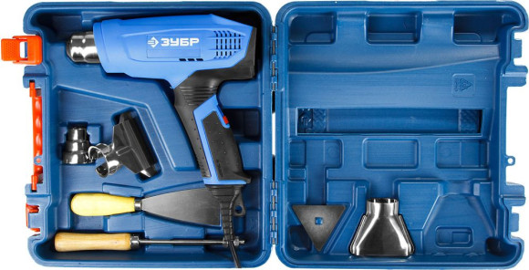 Технический фен Зубр ФТ-П1800 К 1800Вт темп.100-550С Технический фен Зубр ФТ-П1800 К 1800Вт темп.100-550С