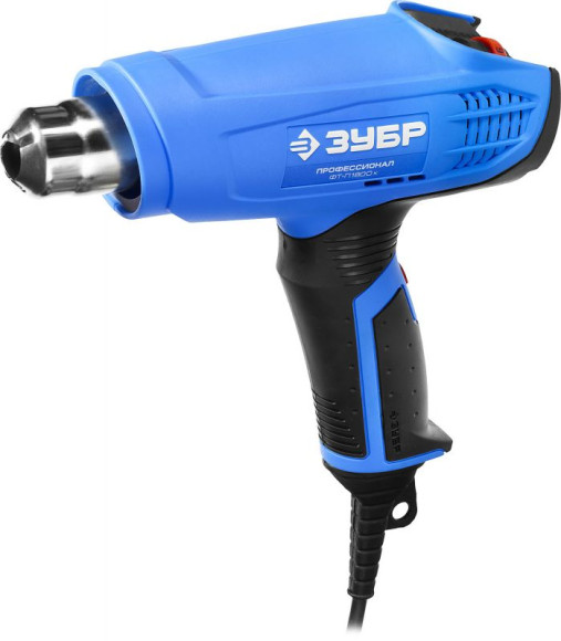 Технический фен Зубр ФТ-П1800 К 1800Вт темп.100-550С Технический фен Зубр ФТ-П1800 К 1800Вт темп.100-550С