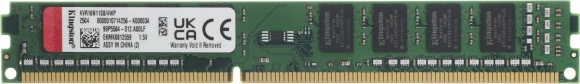 Память DDR3 4Gb 1600MHz Kingston KVR16N11S8/4WP VALUERAM RTL PC3-12800 CL11 DIMM 240-pin 1.5В Низкопрофильная single rank Ret