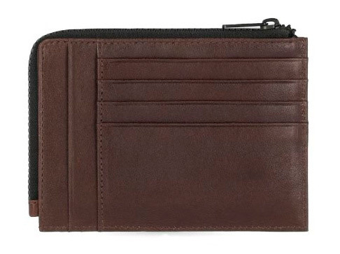 Чехол для кредитных карт Piquadro Harper PU1243APR/TM коричневый натур.кожа