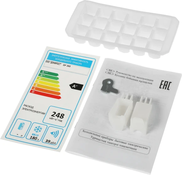 Морозильная камера Nordfrost DF 265 BAP черный