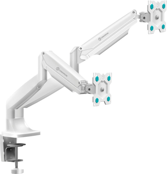 Кронштейн для мониторов Onkron G200 белый 13"-32" макс.18кг настольный поворот и наклон верт.перемещ. Кронштейн для мониторов Onkron G200 белый 13"-32" макс.18кг настольный поворот и наклон верт.перемещ.