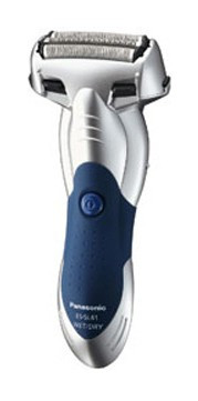 Бритва сетчатая Panasonic ES-SL41-S520 реж.эл.:3 питан.:аккум. серебристый/синий Бритва сетчатая Panasonic ES-SL41-S520 реж.эл.:3 питан.:аккум. серебристый/синий