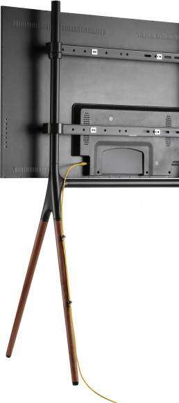 Подставка для телевизора Cactus CS-ST1247BKWN черный/орех 49"-70" макс.40кг напольный Подставка для телевизора Cactus CS-ST1247BKWN черный/орех 49"-70" макс.40кг напольный