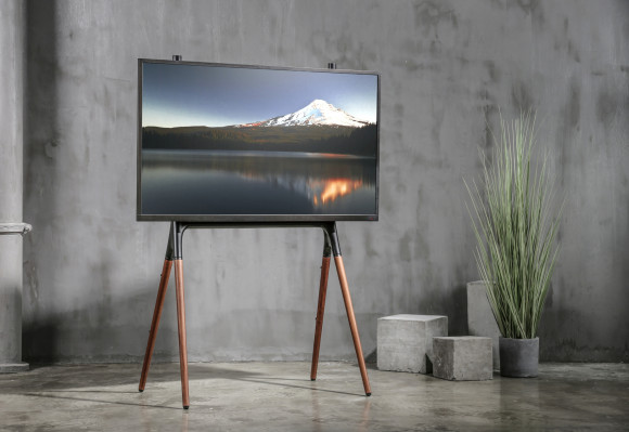 Подставка для телевизора Cactus CS-ST1247BKWN черный/орех 49"-70" макс.40кг напольный Подставка для телевизора Cactus CS-ST1247BKWN черный/орех 49"-70" макс.40кг напольный