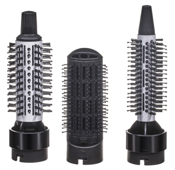 Фен-щетка Starwind SHP8501 1000Вт серый/розовый